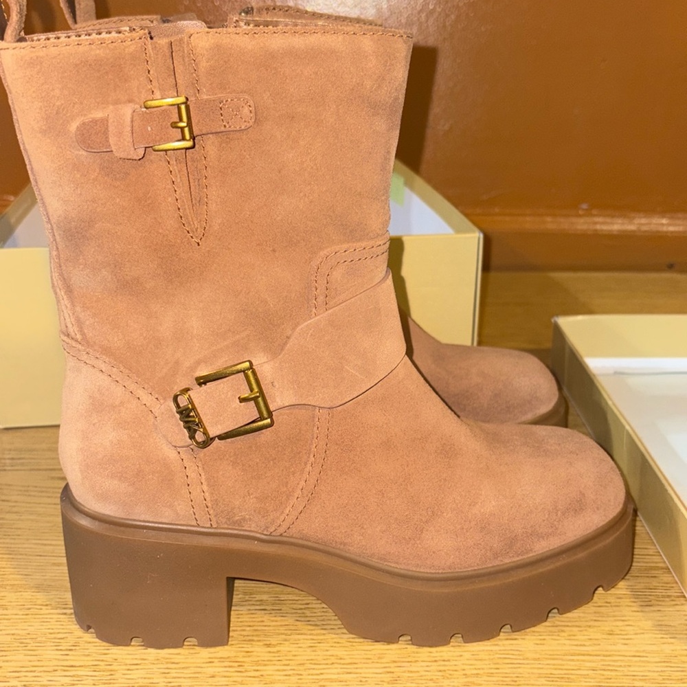 COPY - Michael Kors Perrie Boots (women size) (used once) (with box)